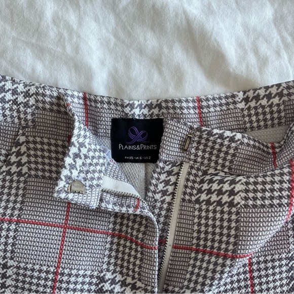 Houndstooth plaid vest suit set - Picture 11 of 13